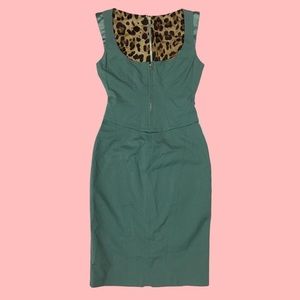 Dolce and Gabbana sage dress